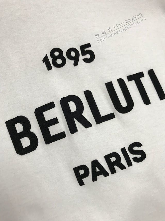 Berluti2020新款T恤 Berluti白色男短袖  tzy2410